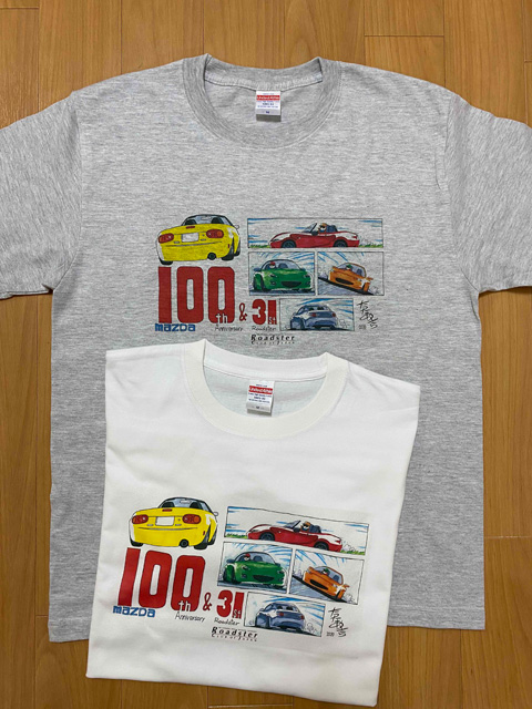 マツダ100th ver.2「100＆31」Tシャツ